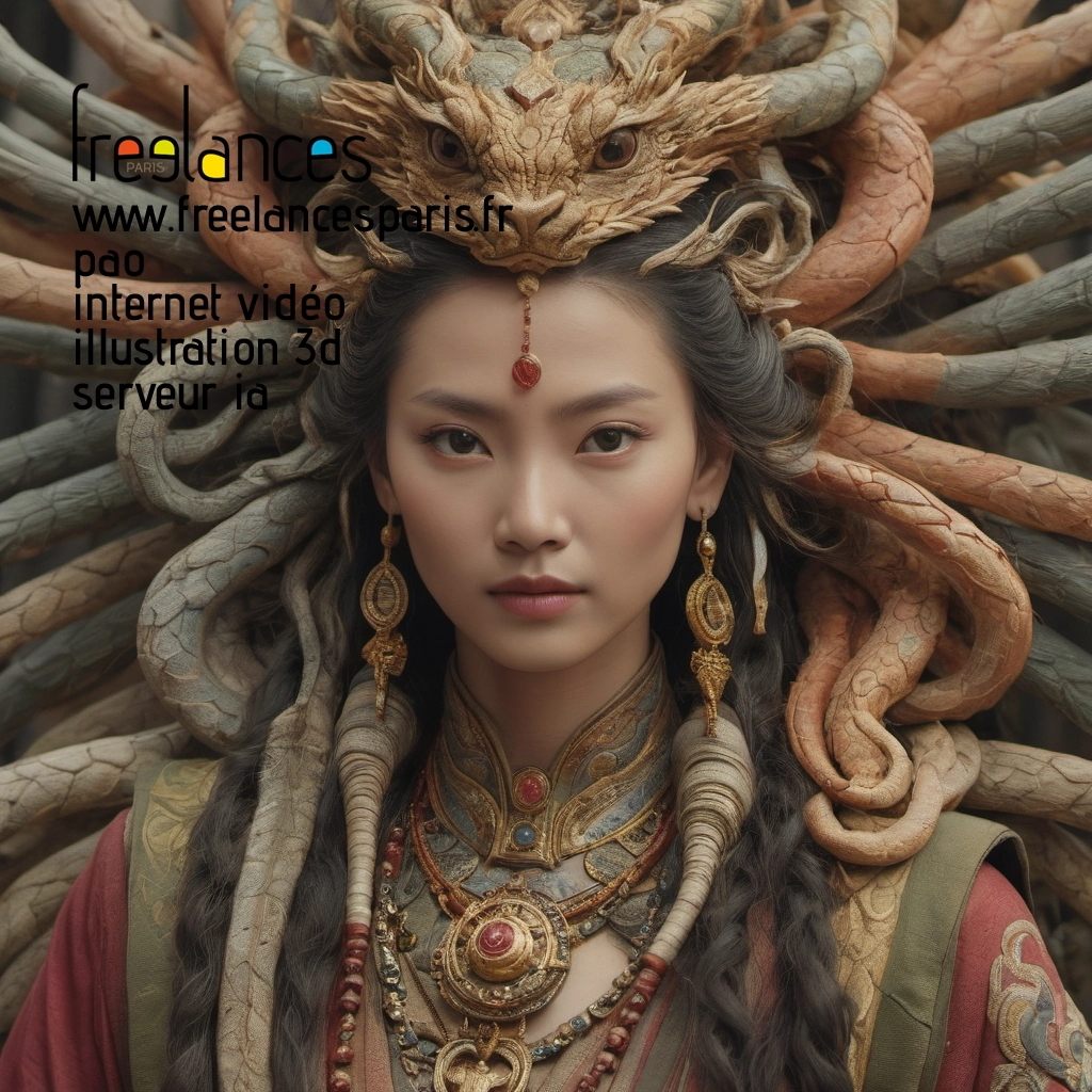 Pao mise en page internet vidéo illustration 3d serveur IA générative AI freelance paris studio de création magazines 8letz8t0